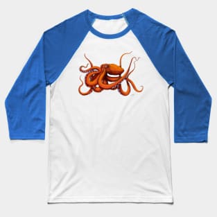 Giant Pacific octopus Baseball T-Shirt